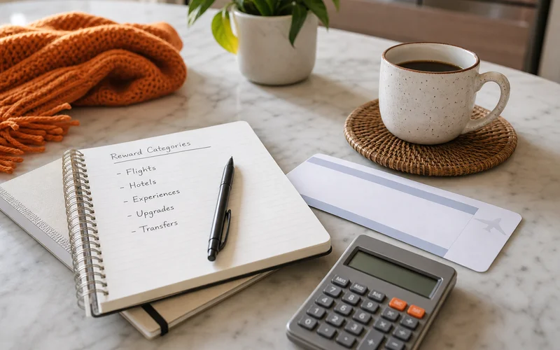 Points and miles explained for beginners with a simple travel rewards planning setup.