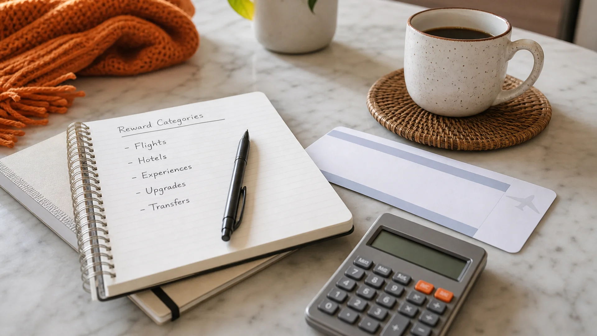 Points and miles explained for beginners with a simple travel rewards planning setup.